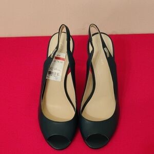 Calvin Klein Women's Black Slingback Heels